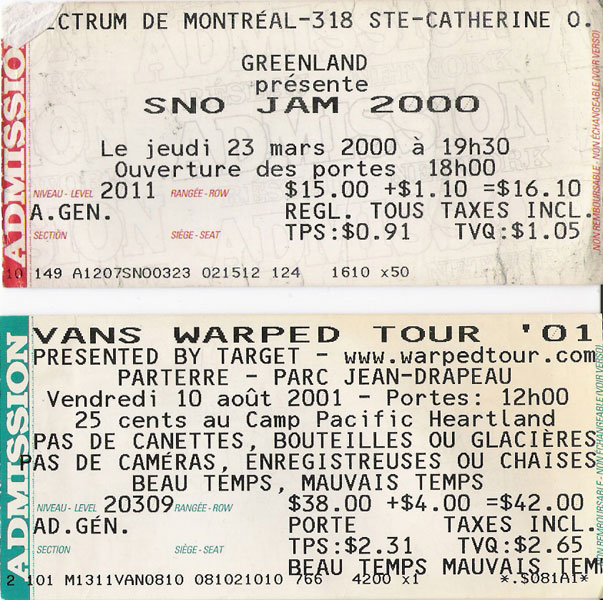 Sno Jam Ticket